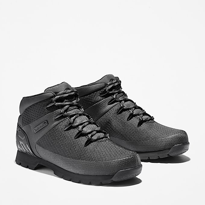Bottine imperméable mi-haute Euro Sprint pour homme en noir