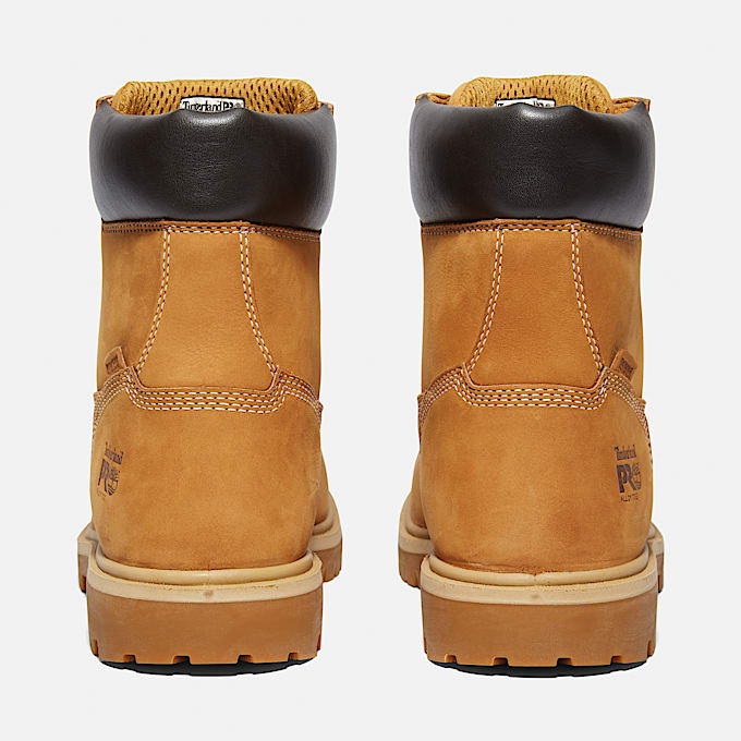 Bottine de travail imperméable Timberland PRO® emblématique à embout en alliage pour homme en jaune