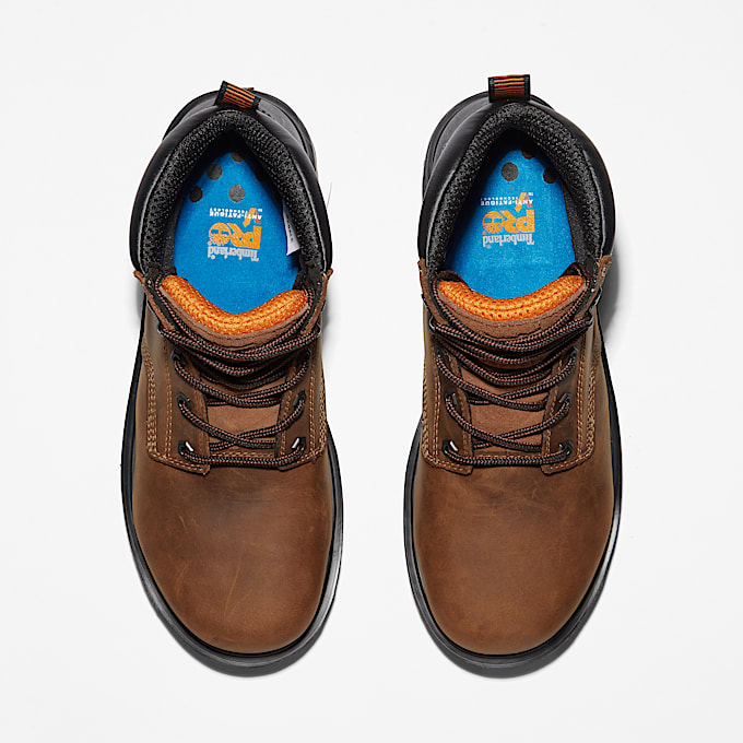Timberland PRO® Ballast 6" XL Steel Toe Work Boot for Men in Brown