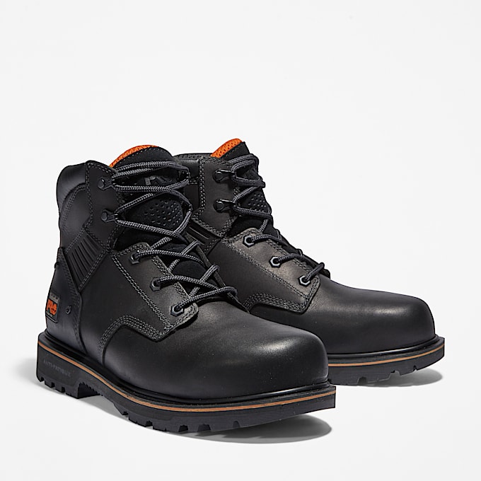 Timberland PRO® Ballast 6" XL Steel Toe Work Boot for Men in Black