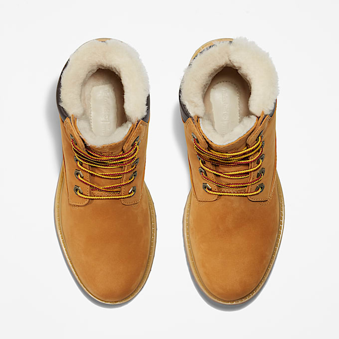 6-inch Boot imperméable à doublure chaude Timberland® Premium pour femme en jaune
