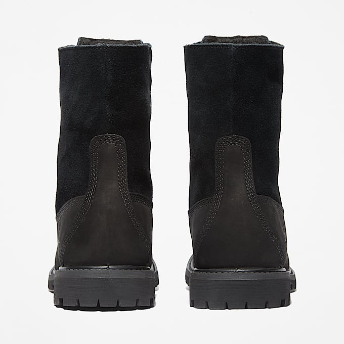 Wasserdichter Timberland® Roll-Top Boot mit warmem Futter für Damen in Schwarz