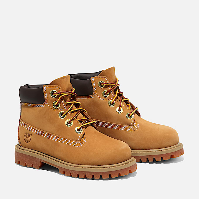 Timberland® Premium 6-Inch Boot für Kleinkinder in Gelb