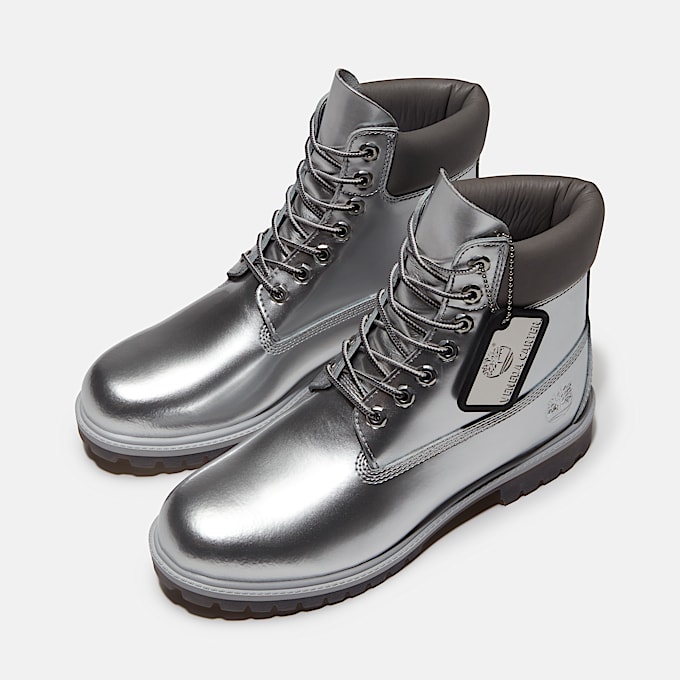 6-inch Boot imperméable à lacets Timberland® X Veneda Carter pour homme en argent