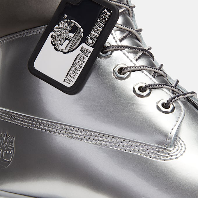 6-inch Boot imperméable à lacets Timberland® X Veneda Carter pour homme en argent