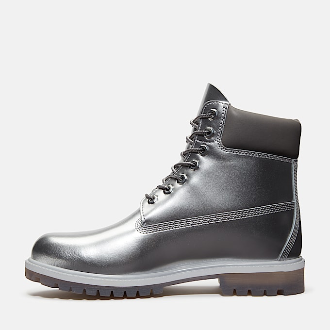6-inch Boot imperméable à lacets Timberland® X Veneda Carter pour homme en argent