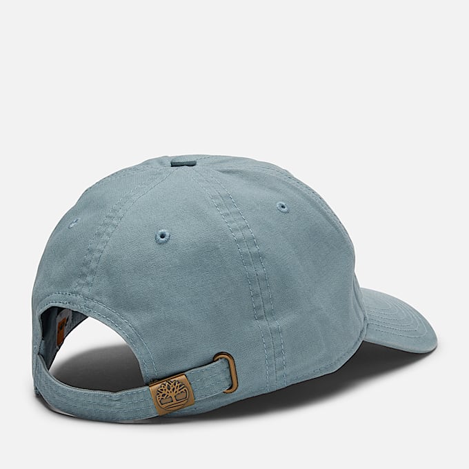 Berretto da Baseball in Tela di Cotone Cooper Hill da Uomo in blu chiaro