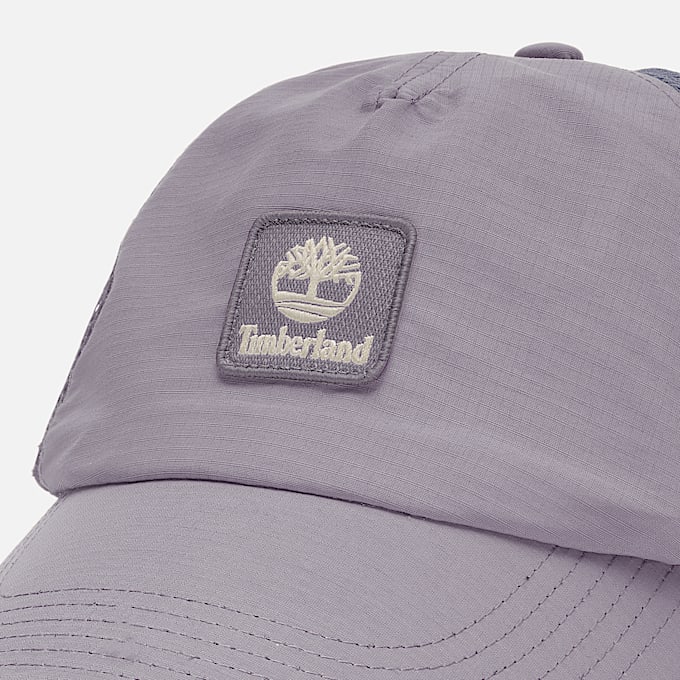 Weich strukturierte Trucker-Cap in Grau
