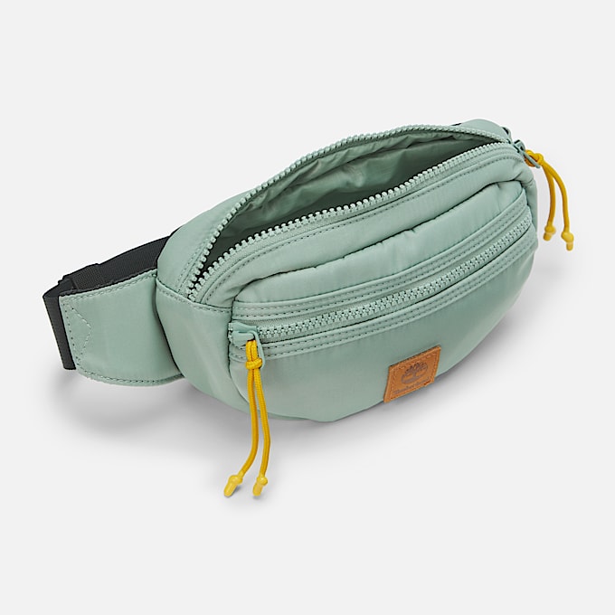 Umhängetasche aus Nylon in Grün