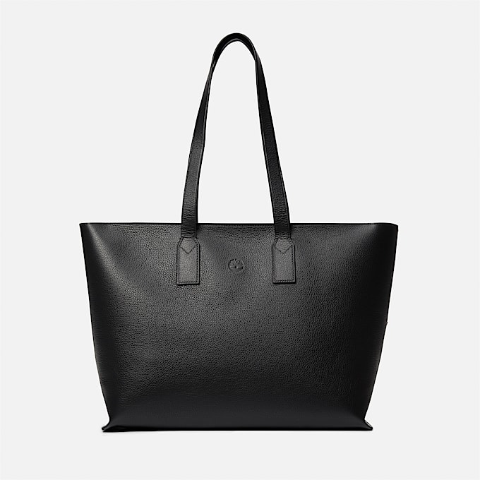 Tuckerman Leather Tote Bag for Women in Black - 1