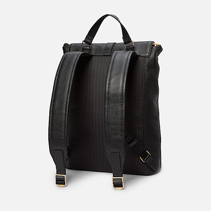 Tuckerman Lederrucksack für Damen in Schwarz