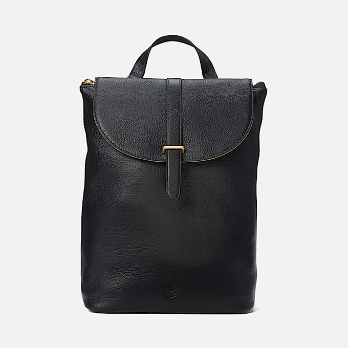 Zaino in Pelle Tuckerman da Donna in colore nero - 1