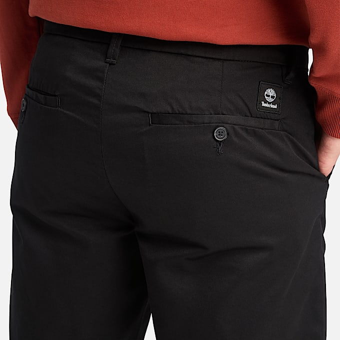 Claremont Chinoshorts aus Twill für Herren in Schwarz