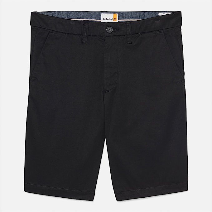 Claremont Chinoshorts aus Twill für Herren in Schwarz