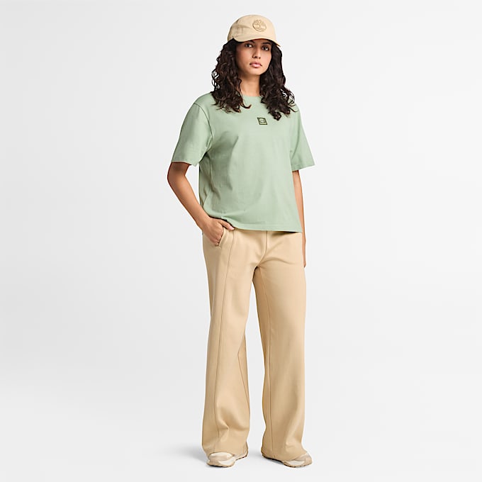 Lush Palazzo Trousers for Women in Beige