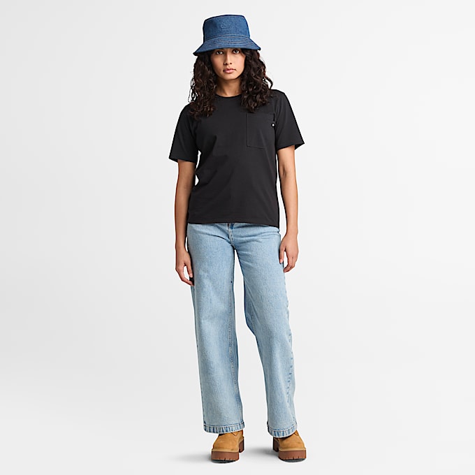 Denim Carpenter Trouser for Women in Light Blue