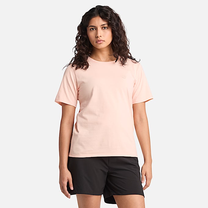 T-shirt Dunstan da Donna in rosa chiaro - 1
