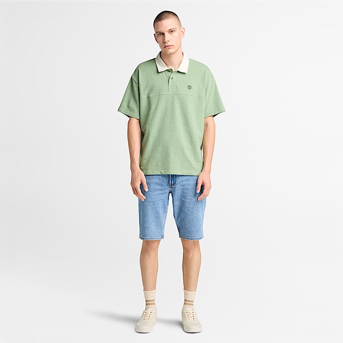 Jeans-Shorts für Herren in Hellblau