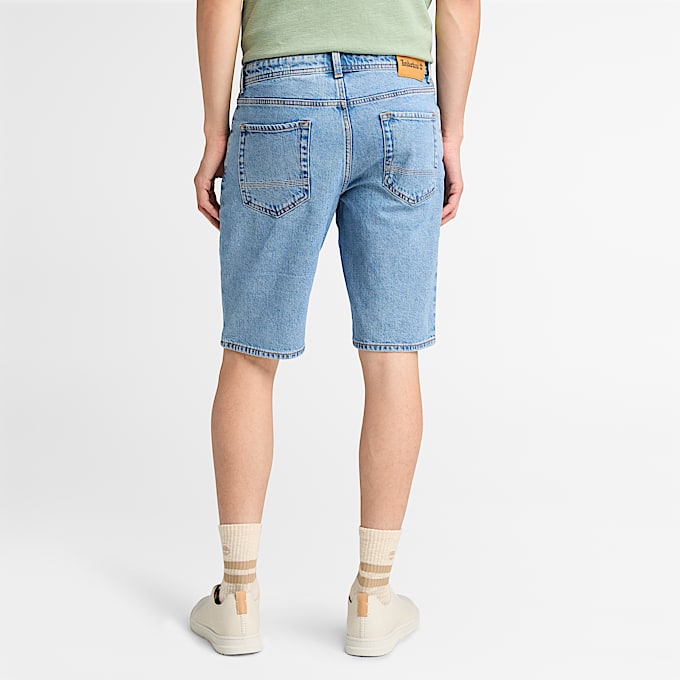 Jeans-Shorts für Herren in Hellblau