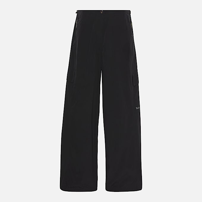Parachute Trousers for Women in Black