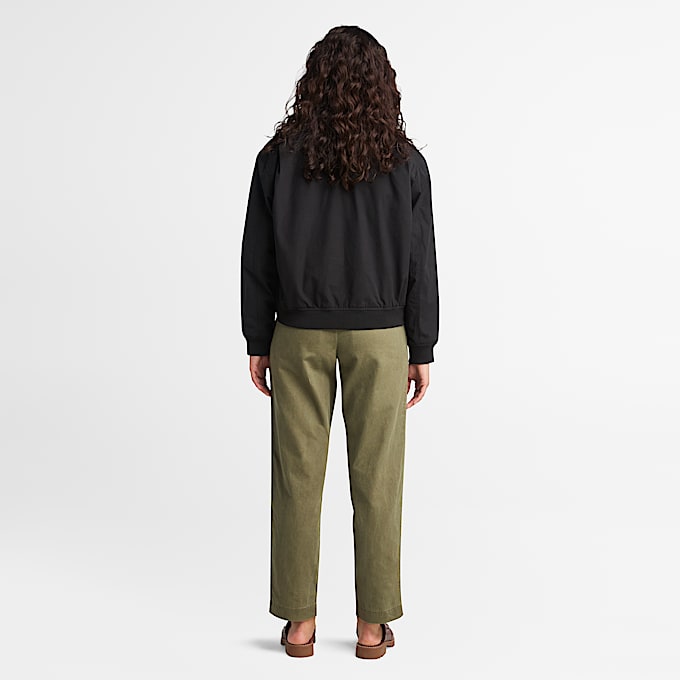 Utility Bomber for Women in Black
