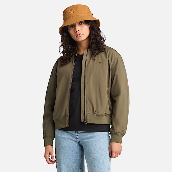 Utility Bomber for Women in Green - 1