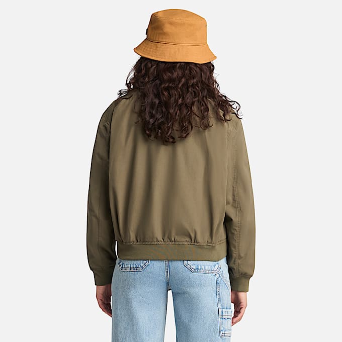 Utility Bomber for Women in Green
