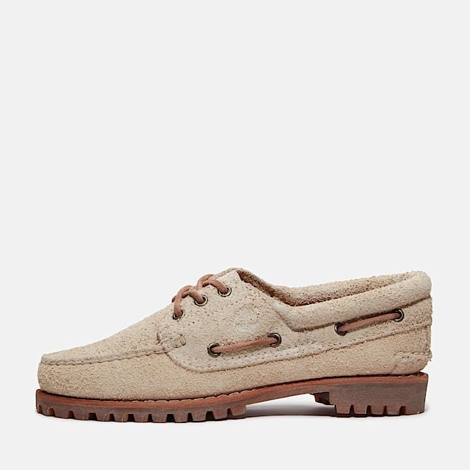 Noreen Boat Shoe for Women in Beige