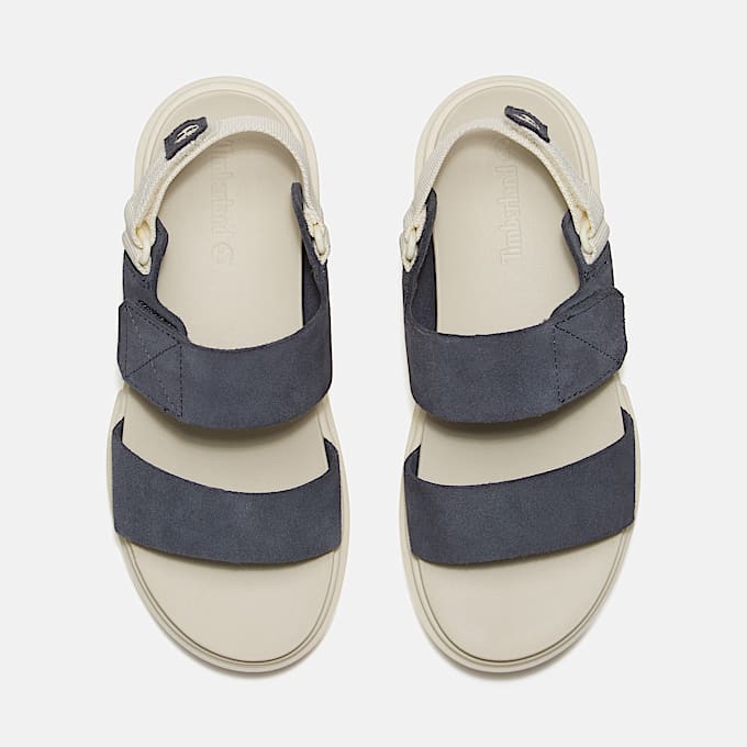 Sandalias con tira trasera Greyfield para mujer en azul oscuro