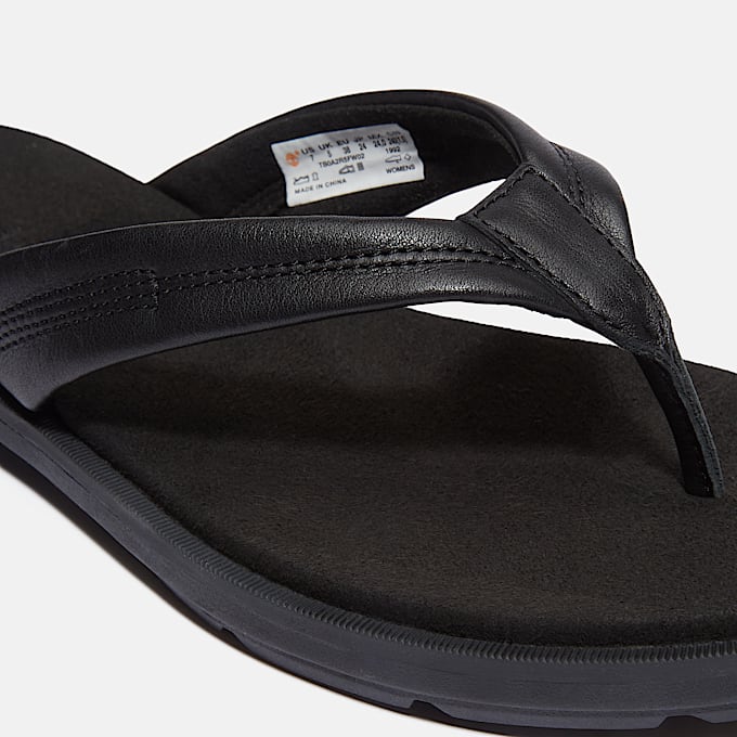 Calista Bay Flip Flop for Women in Black