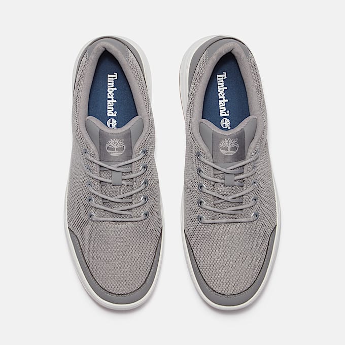 Zapatillas de caña baja con cordones Maple Grove para hombre en gris claro