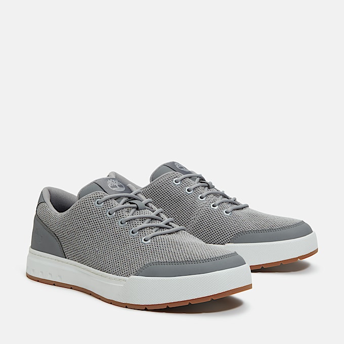 Zapatillas de caña baja con cordones Maple Grove para hombre en gris claro