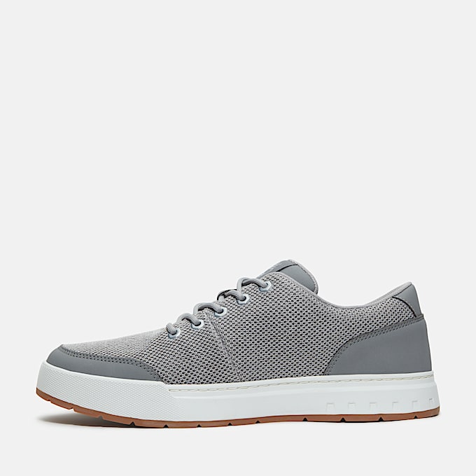 Zapatillas de caña baja con cordones Maple Grove para hombre en gris claro