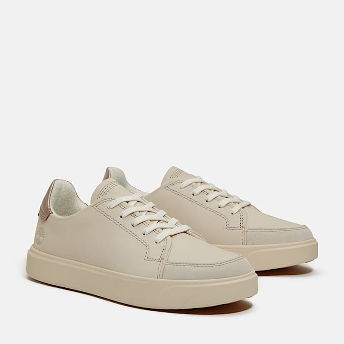Emerson Street Low Lace Up Trainer for Women in White