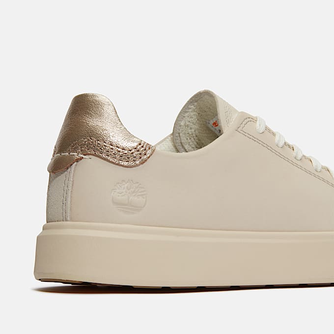 Emerson Street Low Lace Up Trainer for Women in White