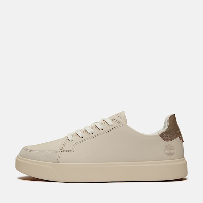 Emerson Street Low Lace Up Trainer for Women in White