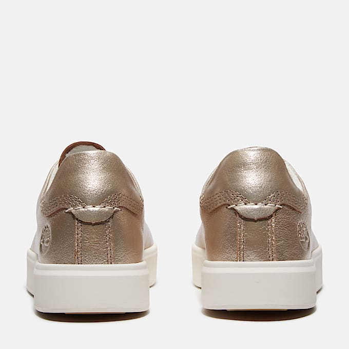 Emerson Street Low Lace Up Trainer for Women in Yellow
