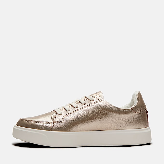 Emerson Street Low Lace Up Trainer for Women in Yellow