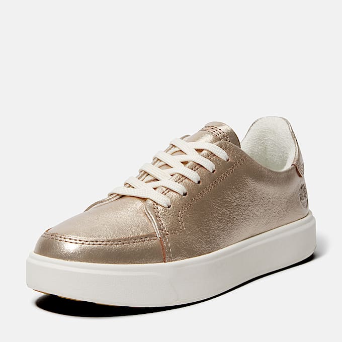 Emerson Street Low Lace Up Trainer for Women in Yellow