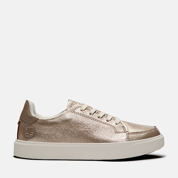 Emerson Street Low Lace Up Trainer for Women in Yellow - 1
