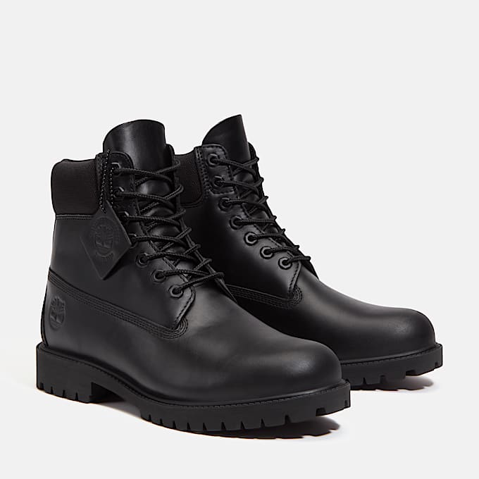 Timberland® Heritage 6-Inch Waterproof Boot for Men in Black