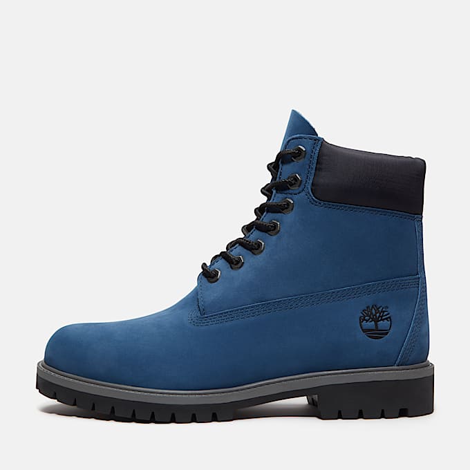Timberland® Heritage 6-Inch Waterproof Boot for Men in Dark Blue
