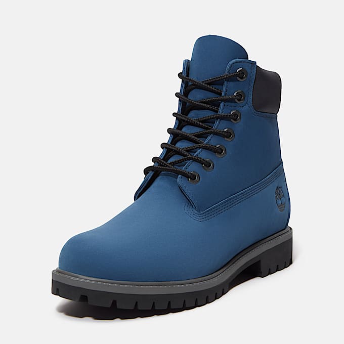 Timberland® Heritage 6-Inch Waterproof Boot for Men in Dark Blue