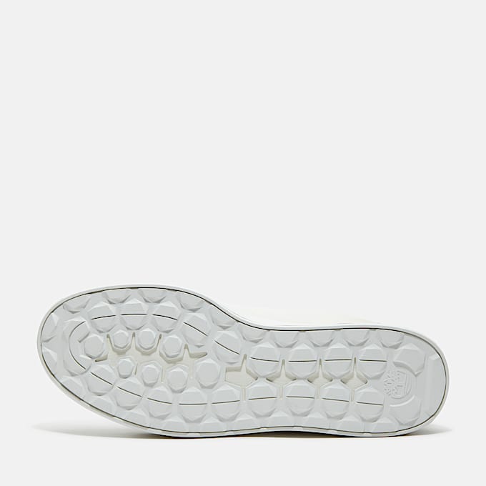 Emerson Street Lace-up Low Trainer for Women in White