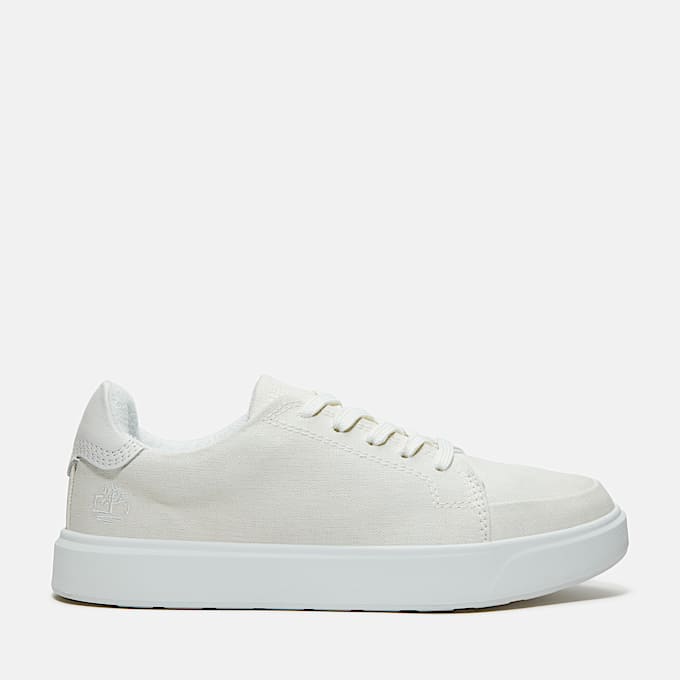 Emerson Street Lace-up Low Trainer for Women in White - 1