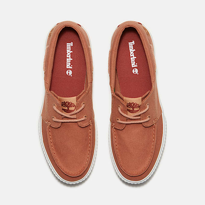 Mylo Bay Lage Vetersneaker voor heren in oranje
