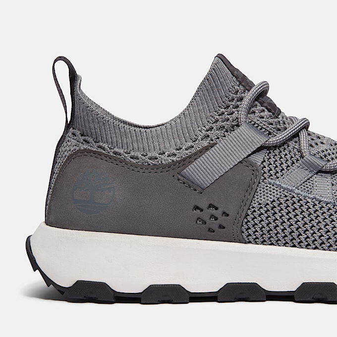 Winsor Trail Low Lace Up Trainer for Men in Grey