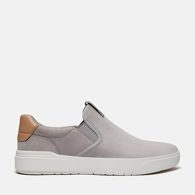 Basket sans lacets Seneca Bay pour homme en gris - 1