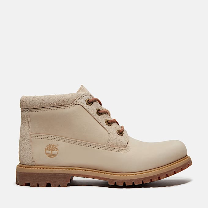 Nellie Mid Lace-Up Chukka Boot for Women in Grey - 1