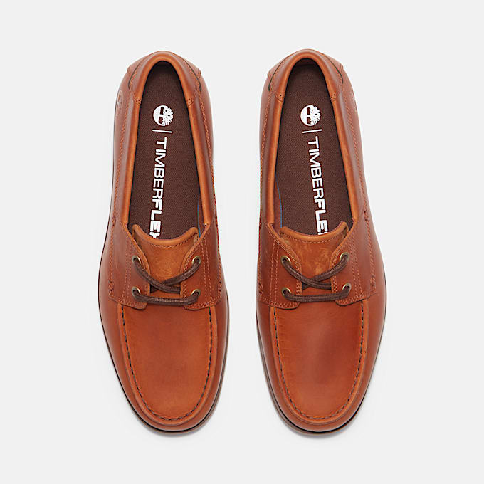 Grafton Bay Lace-Up Shoe for Men in Orange